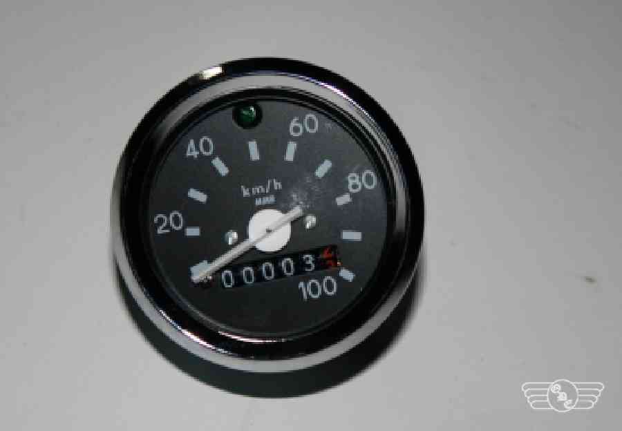 Tachometer 100 km/h ohne Blinkkontrolle